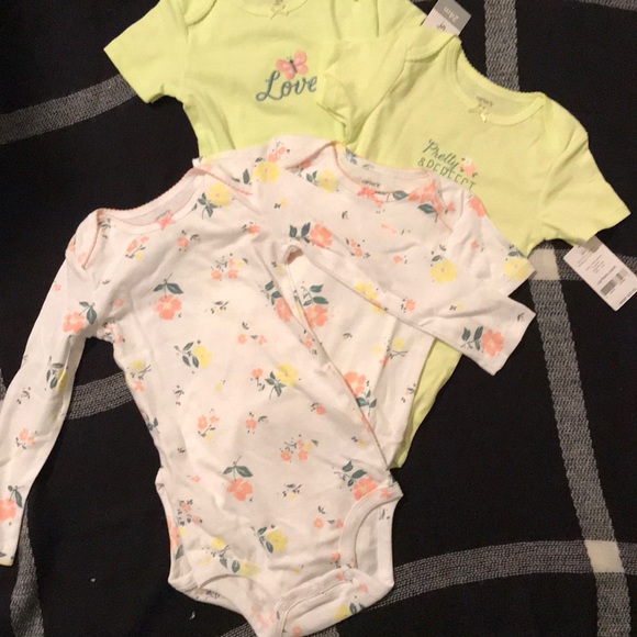 Carter's Matching Sets Carters 4 Piece Onesie Set Poshmark